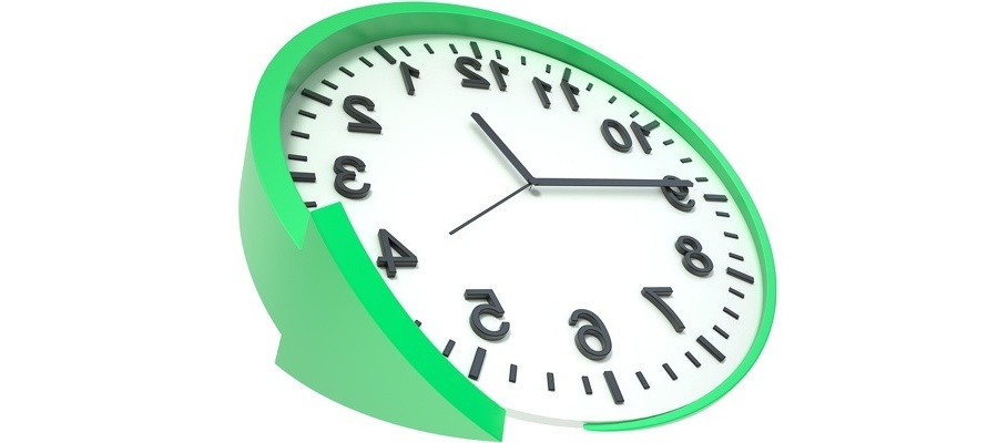 Backwards Clock