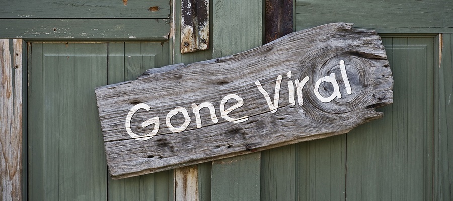 Gone Viral Sign